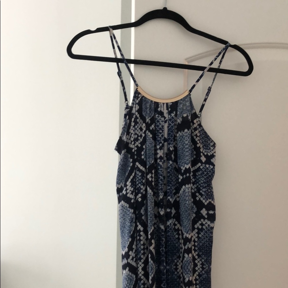 Aqua Maxi Dress